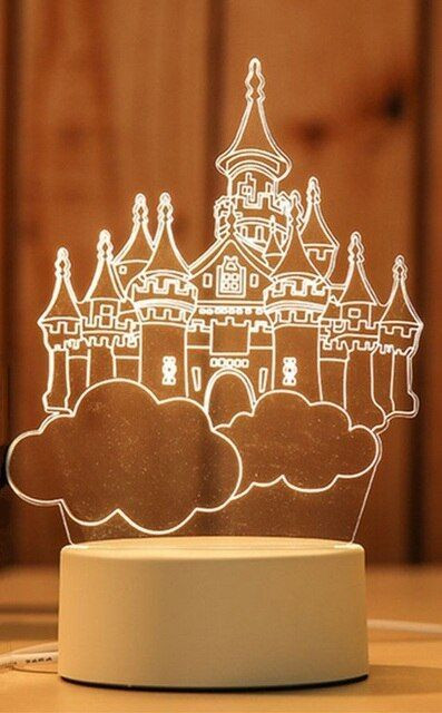 NCH-042 Ночник 3D "Замок"