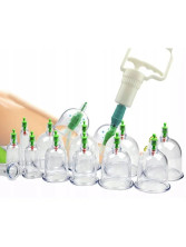 MS-196 Банки вакуумные для домашней терапии массажные 12 шт