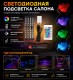 AV-192 Подсветка светодиодная RGB в салон автомобиля 12V, 4LED ленты ,пульт Ду ,подсветка ног ,дверей и багажника 18 диодов