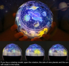 NCH-041-01 Ночник Magic Diamonds с проекцией звездного неба