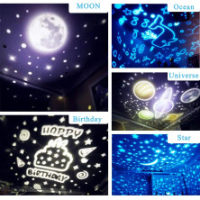 NCH-041-01 Ночник Magic Diamonds с проекцией звездного неба