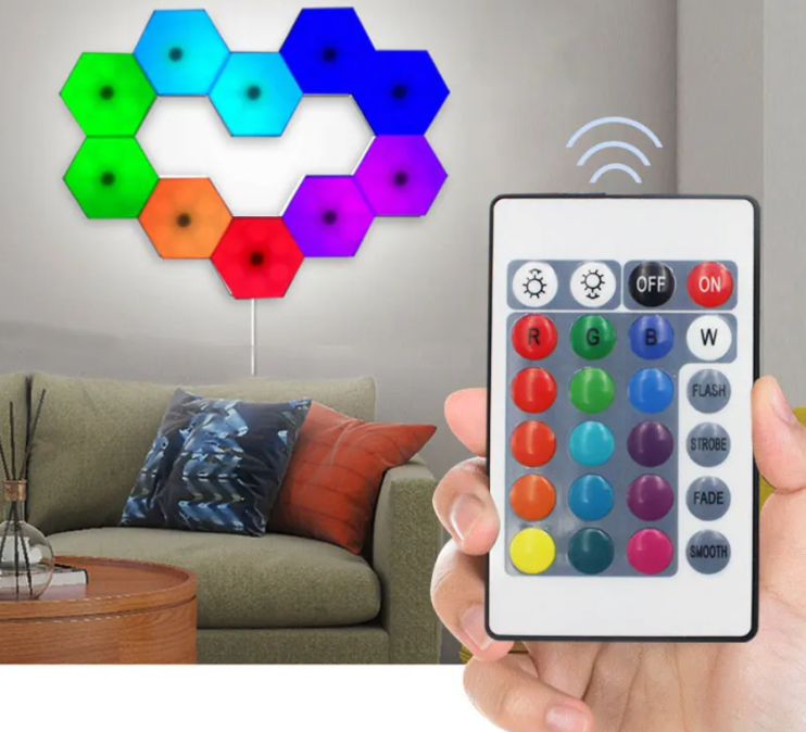 KF-009 Светильник Led Light Remote Control Set Of 3 настенный