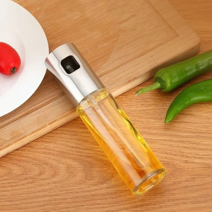 KP-052 Распылитель Edible Oil Spray Bottle для масла и уксуса стеклянный