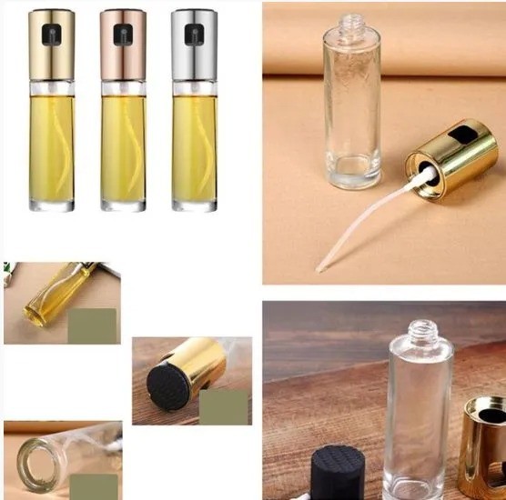 KP-052 Распылитель Edible Oil Spray Bottle для масла и уксуса стеклянный