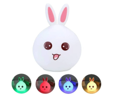 RZ-020 Ночник-светильник силиконовый зайчик