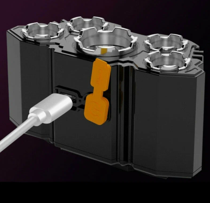 FNL-026 Фонарь Led Highlight Usb Headlight L-T21 (B-52) налобный