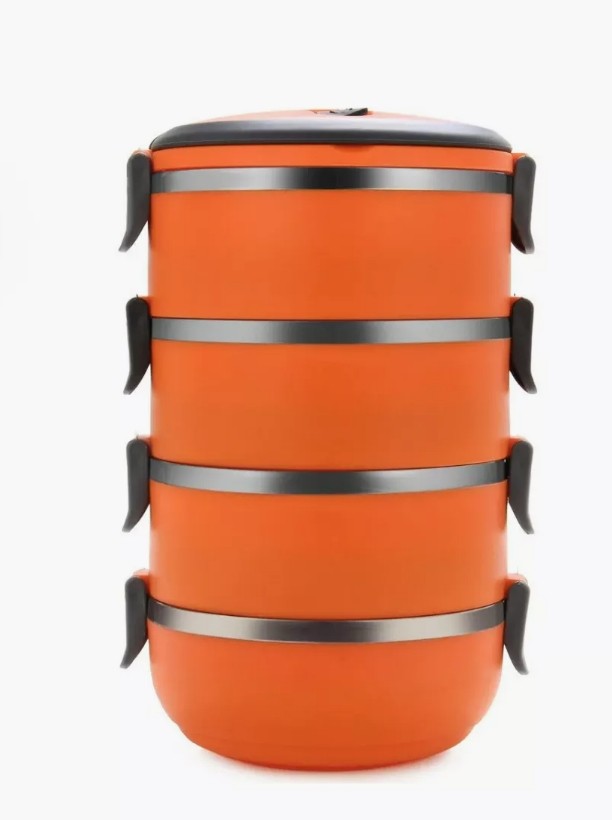 KP-082 Ланч бокс Lunch Box четырёхъярусный