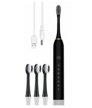 TDK-064 зубная щетка YOUTU электрическая с насадками 4шт 