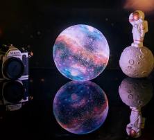 NCH-036-15C Ночник-светильник 3D Moon Lamp 15 см цветной