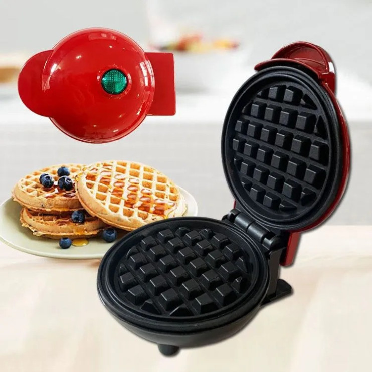 KP-515 Вафельница Mini Maker Waffle электрическая