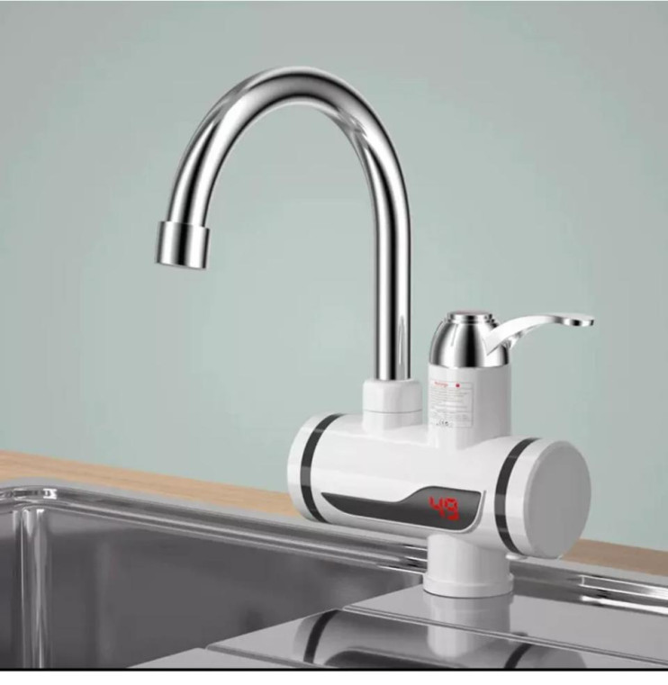 DOM-009 Водонагреватель проточный c дисплеем