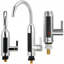 DOM-018 Водонагреватель RX-019 проточный металлический