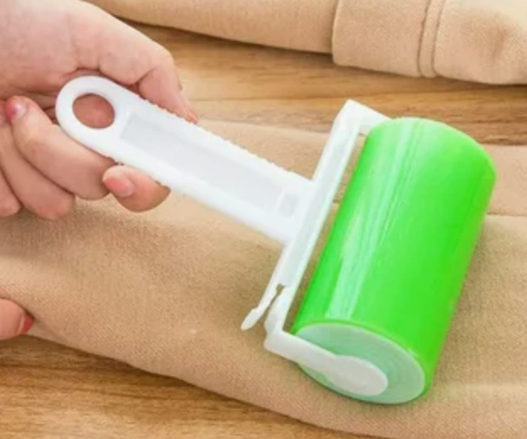 RZ-300 Ролик для чистки одежды от шерсти и пыли многоразовый