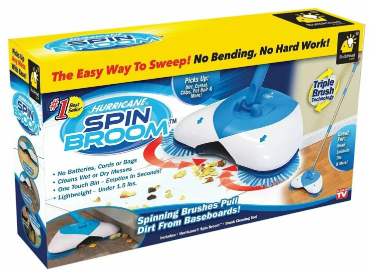 TV-297 Щетка Spin Broom для уборки 