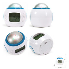 SV-56 Будильник с проекцией Music and Starry Sky Calender 1038 музыкальный